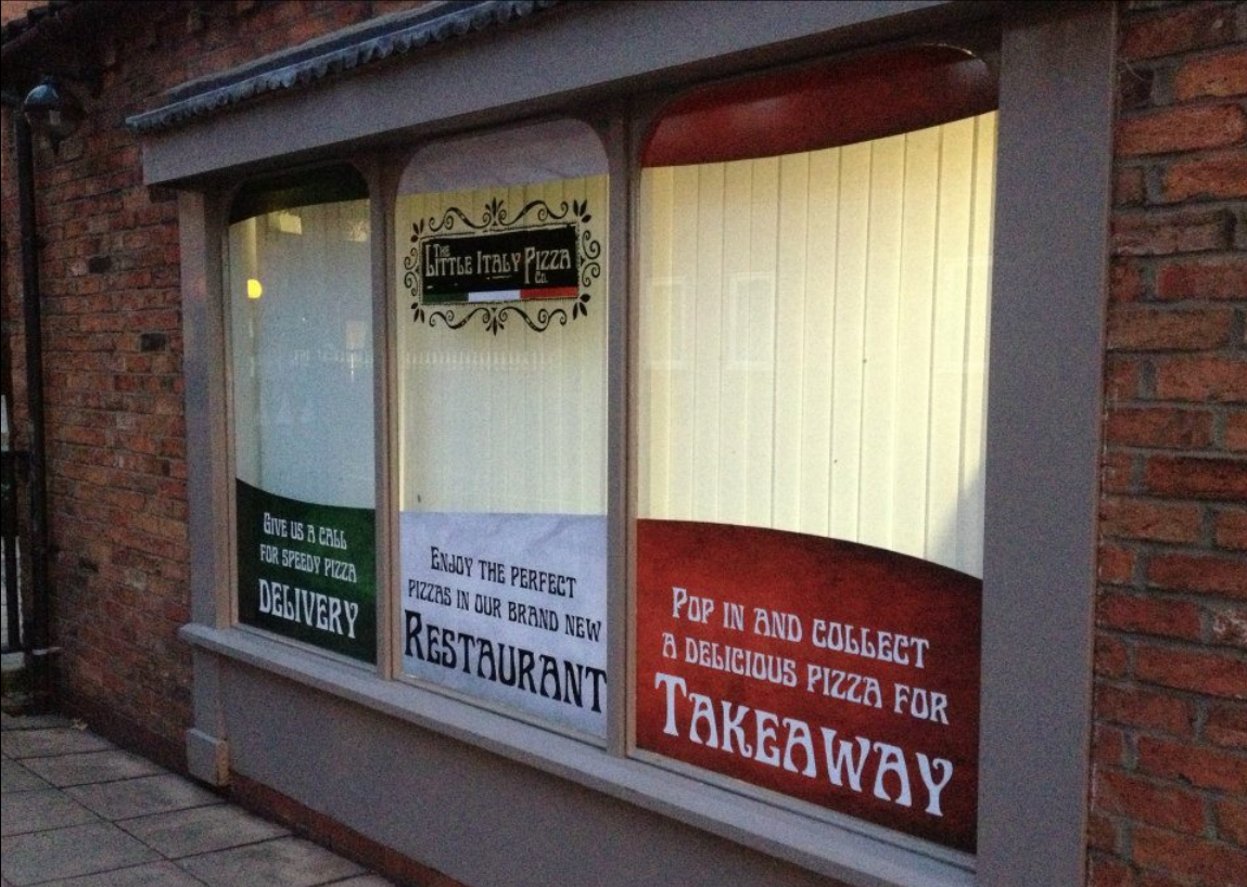 Lincoln Shop Signs and Stickers Printing